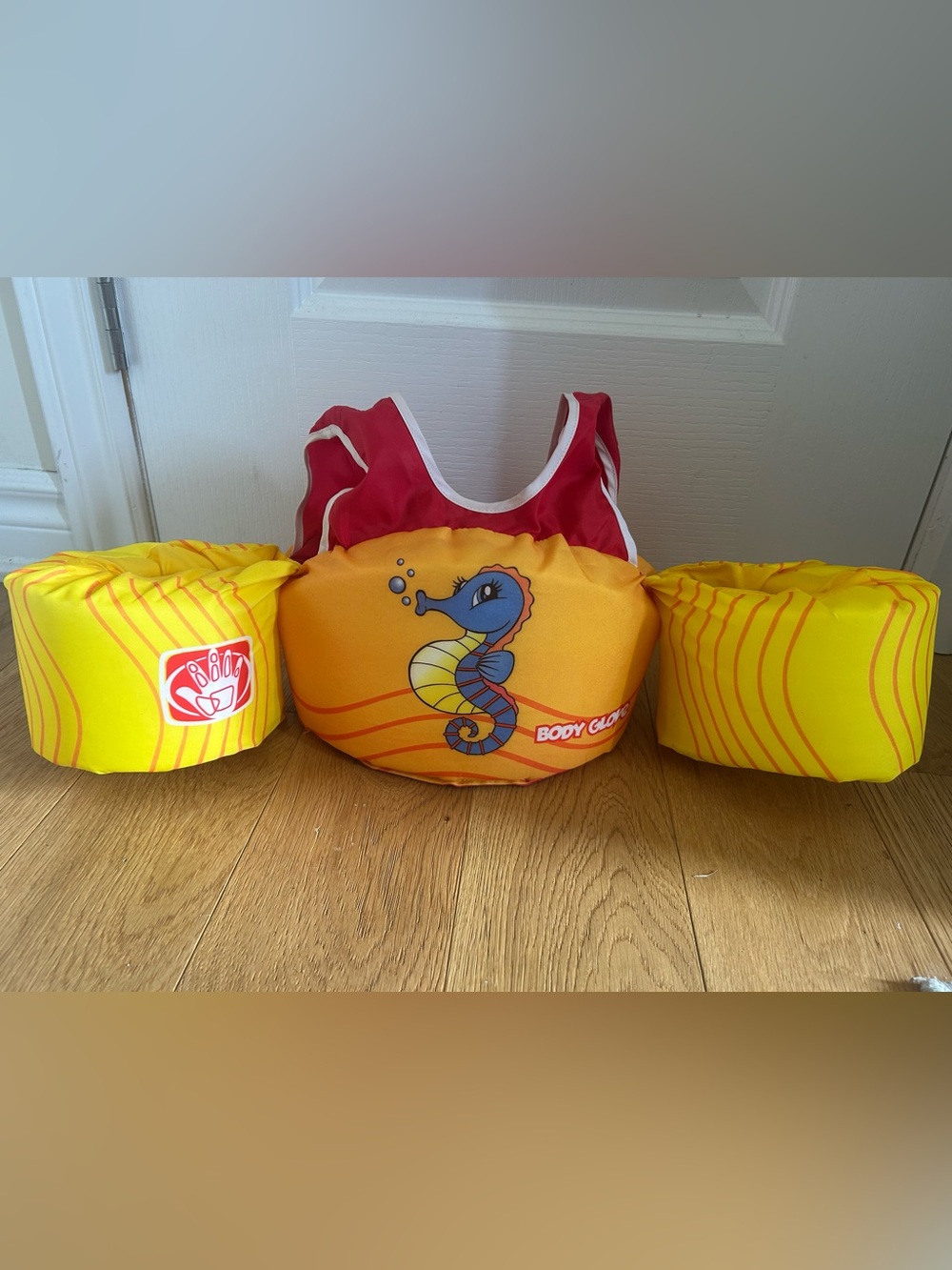 Body Glove Kids Swim Vest - Red & Yellow